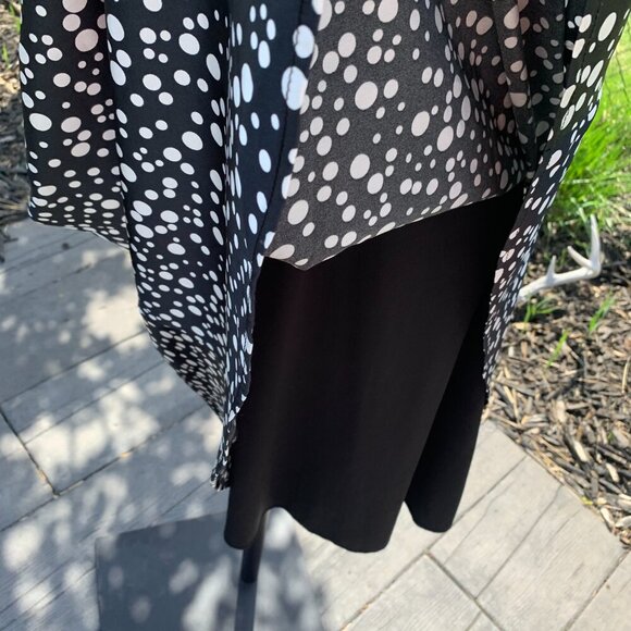 Vintage 90s Y2K Le Chateau Polka Dot Halter Dress - Picture 8 of 14